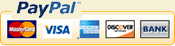 We accept credit card payments online via PayPal.
