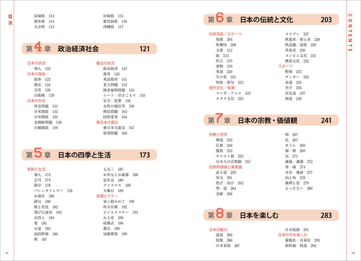英文日本紹介事典 JAPAPEDIA（ジャパペディア） 目次2