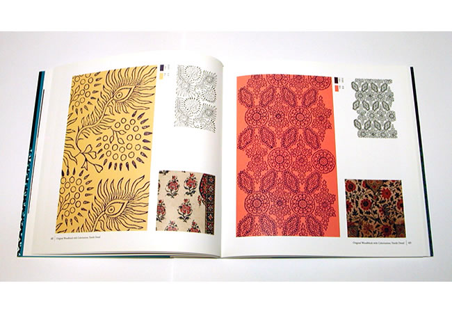 Sarasa Woodblock Patterns: 更紗木版集