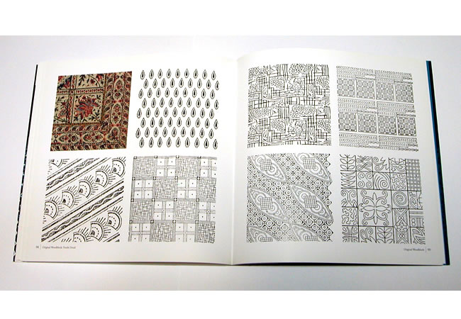Sarasa Woodblock Patterns: 更紗木版集